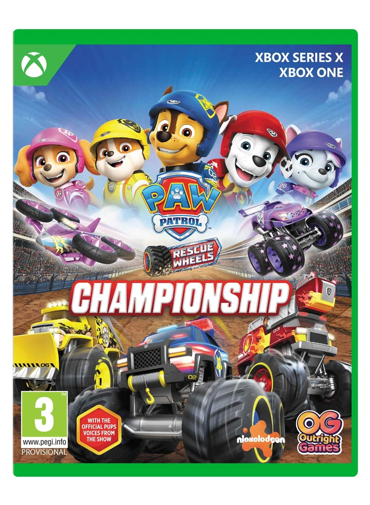 PAW Patrol Rescue Wheels: Championship Xbox One/ Series X játékszoftver