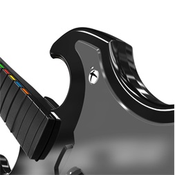 PDP 049-034-BK Riffmaster Xbox Series X|S/Xbox One/PC fekete vezeték nélküli gitár vezérlő (Újracsomagolt)