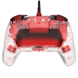 PDP 500-132-EU (D) Afterglow Wired Deluxe+ Audio Nintendo Switch áttetsző kontroller