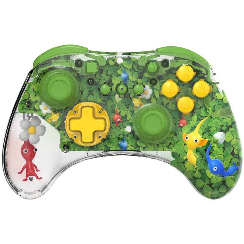 PDP 500-234-PIK REALMz Nintendo Switch/Switch 2 vezeték nélküli LED Pikmin Clover Patch kontroller