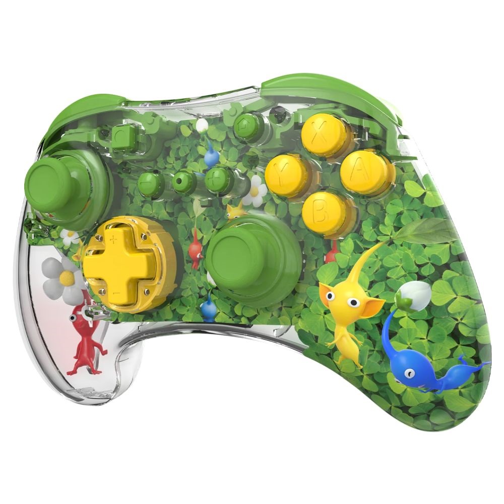 PDP 500-234-PIK REALMz Nintendo Switch/Switch 2 vezeték nélküli LED Pikmin Clover Patch kontroller