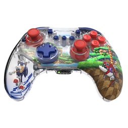 PDP 500-234-SON REALMz Nintendo Switch LED Sonic: Green Hill Zone vezeték nélküli kontroller