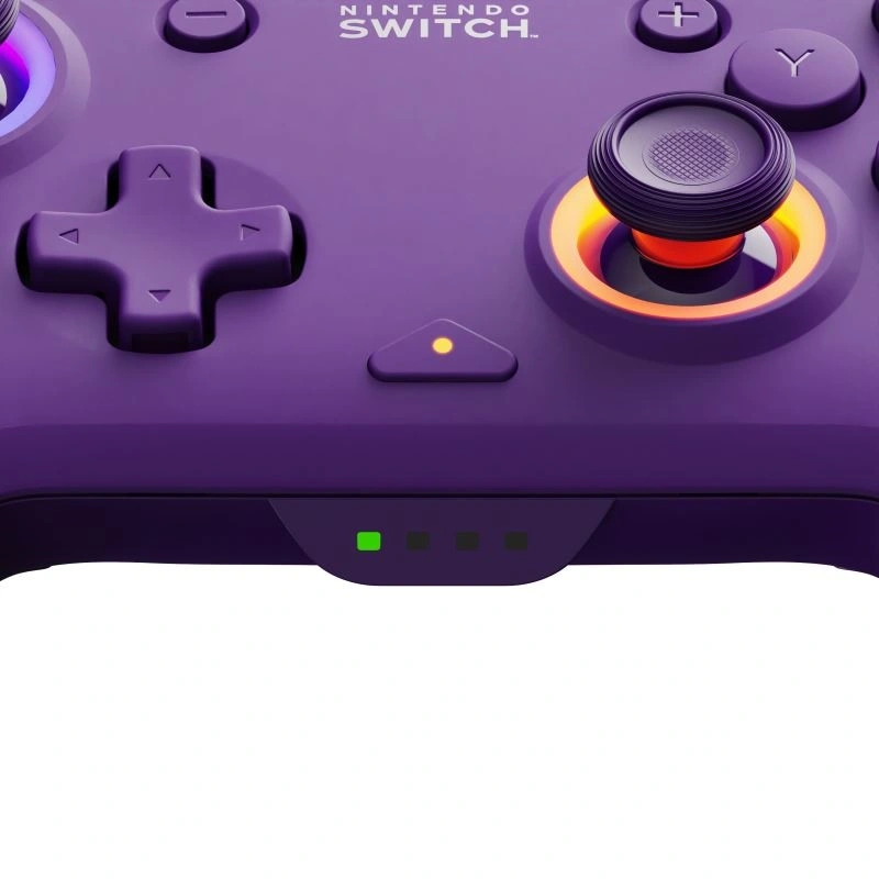 PDP 500-252-PR Afterglow Wave Nintendo Switch vezeték nélküli lila kontroller (D)
