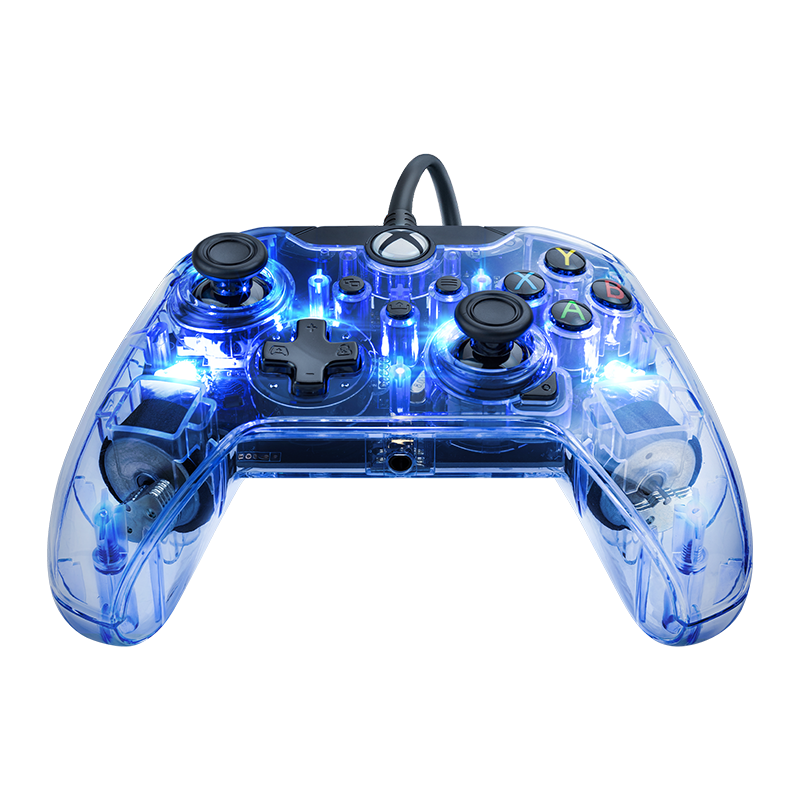 PDP 049-005-EU Afterglow Prismatic Xbox Series X/Xbox One vezetékes átlátszó kontroller