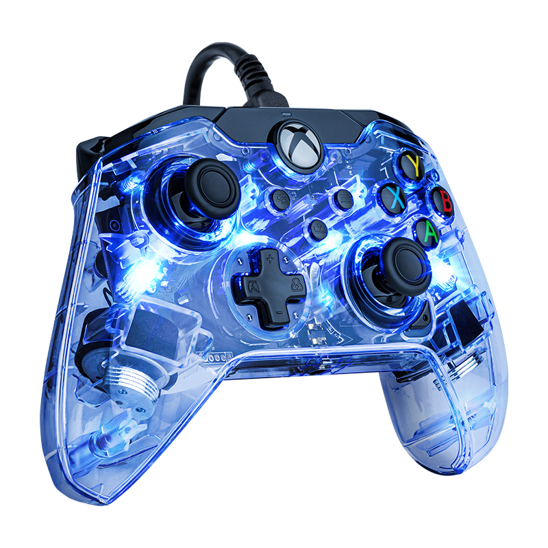PDP 049-005-EU Afterglow Prismatic Xbox Series X/Xbox One vezetékes átlátszó kontroller
