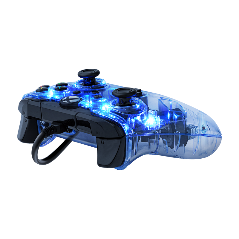 PDP 049-005-EU Afterglow Prismatic Xbox Series X/Xbox One vezetékes átlátszó kontroller