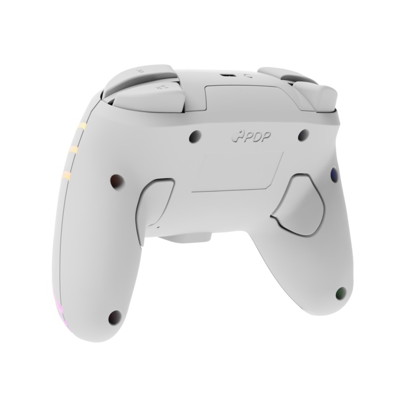PDP 500-238-WH Afterglow Wave Nintendo Switch/Switch 2 vezeték nélküli RGB LED Lighting fehér kontroller