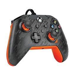 PDP 049-012-CMGO Atomic Xbox Series X|S/Xbox One/PC 3,5 mm audio vezetékes fantom fekete kontroller