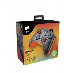 PDP 049-012-CMGO Atomic Xbox Series X|S/Xbox One/PC 3,5 mm audio vezetékes fantom fekete kontroller