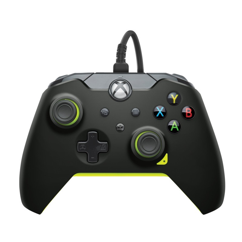 PDP 049-012-GY Electric Xbox Series X|S/Xbox One/PC vezetékes fekete kontroller