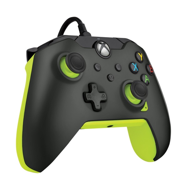 PDP 049-012-GY Electric Xbox Series X|S/Xbox One/PC 3,5 mm audio vezetékes fekete kontroller