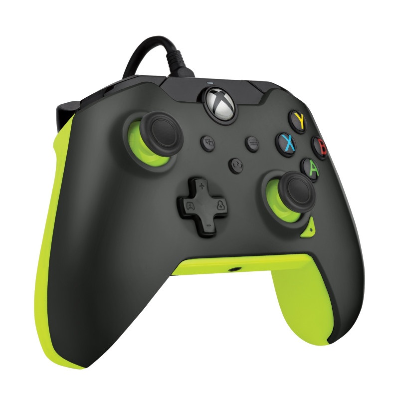 PDP 049-012-GY Electric Xbox Series X|S/Xbox One/PC vezetékes fekete kontroller