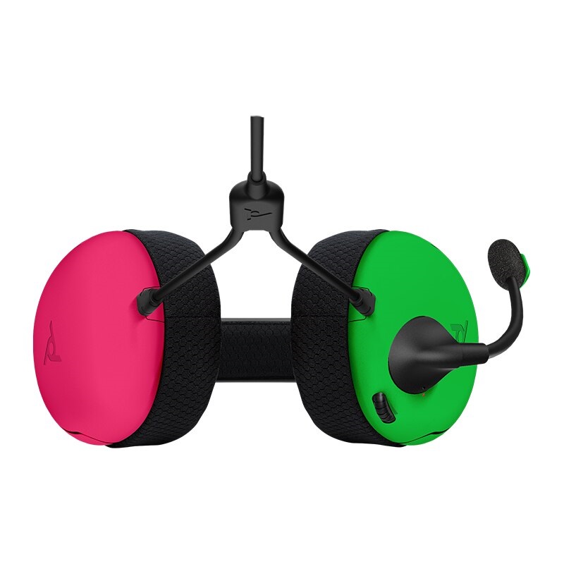 PDP 500-162-PKGR-EU Airlite LVL40 Nintendo Switch/Switch 2 vezetékes rózsaszín-zöld headset