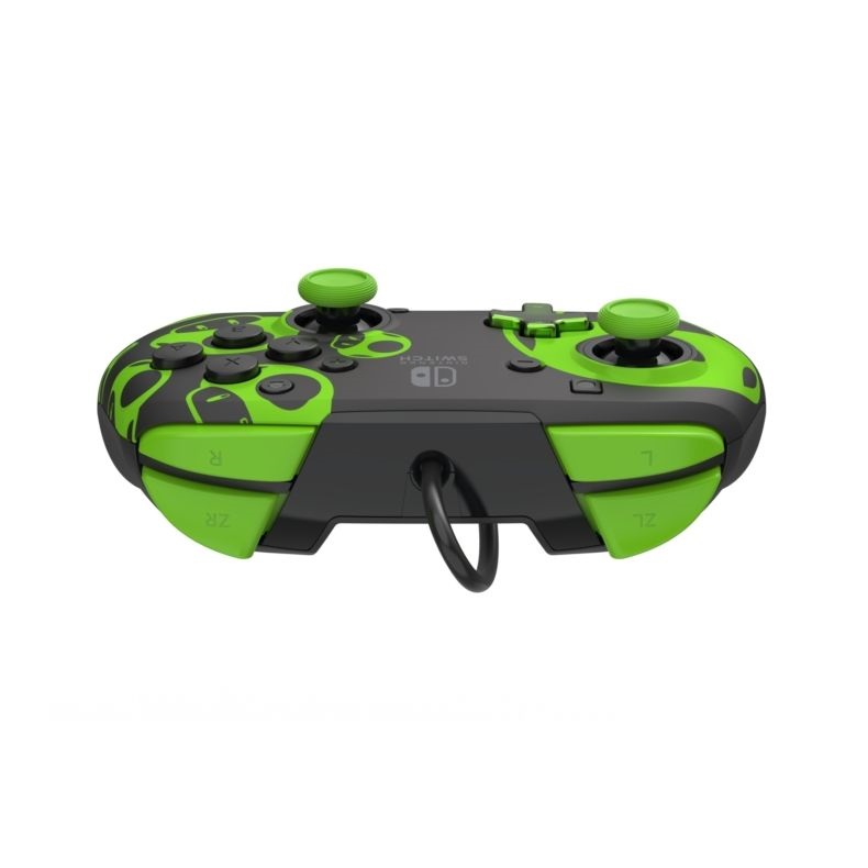 PDP 500-134-GID Rematch 1Up Glow In The Dark Nintendo Switch/OLED/Switch 2 vezetékes kontroller