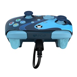 PDP 049-023-BLTD Rematch Glow Adevanced Xbox Series X|S/Xbox One/PC vezetékes Blue Tide Glow in the Dark kontroller