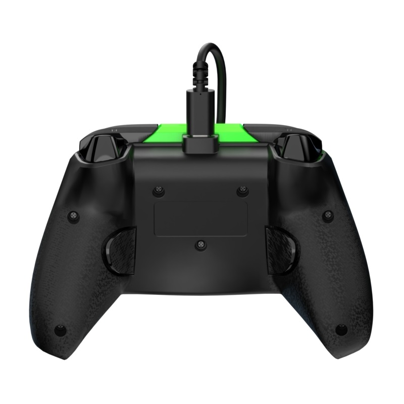 PDP 049-023-JGR Rematch Glow Adevanced Xbox Series X|S/Xbox One/PC vezetékes Jolt Green Glow in the Dark kontroller