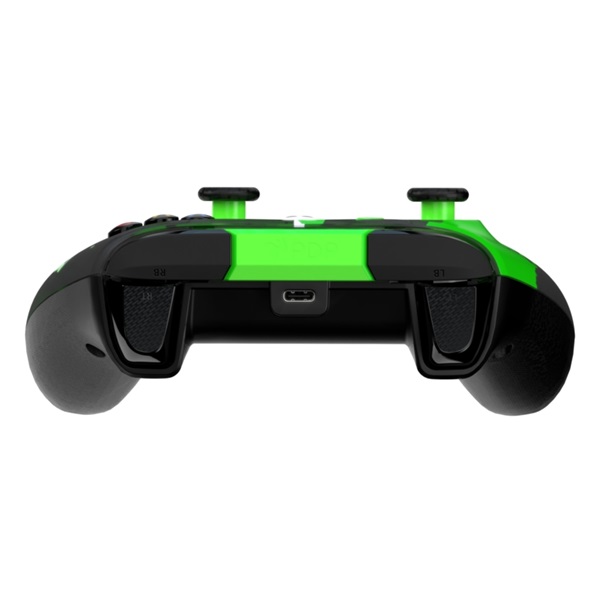 PDP 049-023-JGR Rematch Glow Adevanced Xbox Series X|S/Xbox One/PC Jolt Green Glow in the Dark vezetékes kontroller
