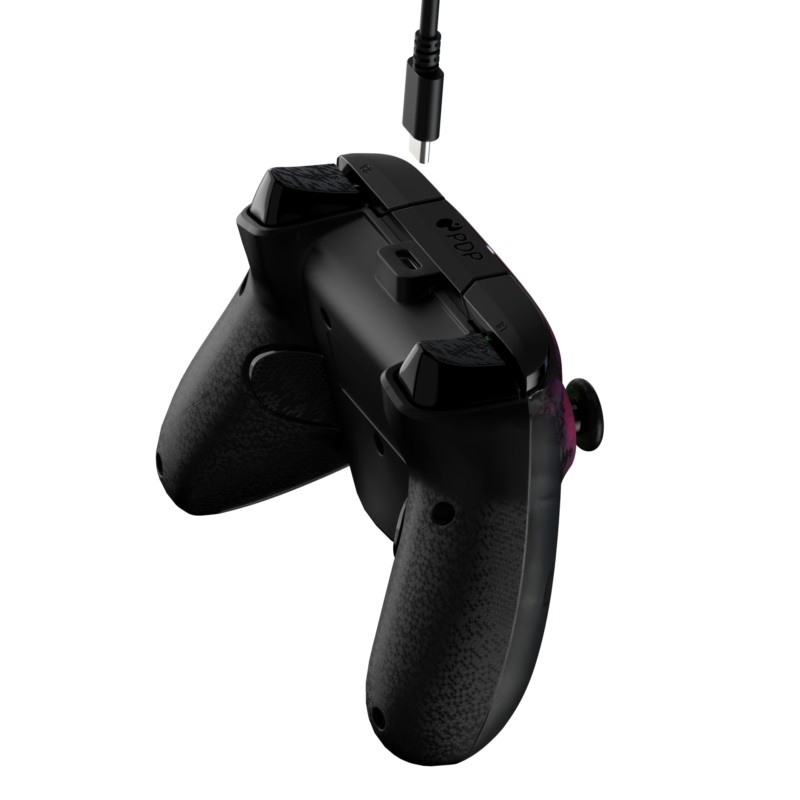 PDP 049-023-SPDT Rematch Glow Adevanced Xbox Series X|S/Xbox One/PC vezetékes Space Dust Glow in the Dark kontroller