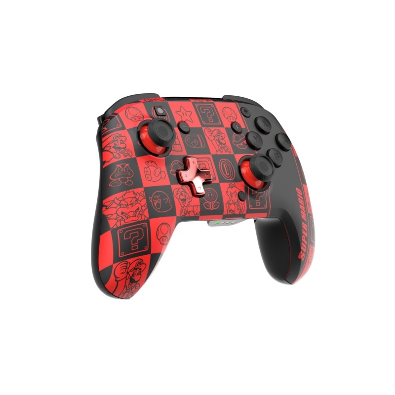 PDP 500-202-SPIG Rematch Glow Nintendo Switch/OLED/Switch 2 vezeték nélküli Super Icons Glow in the Dark kontroller