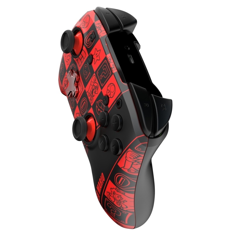 PDP 500-202-SPIG Rematch Glow Nintendo Switch/OLED/Switch 2 vezeték nélküli Super Icons Glow in the Dark kontroller