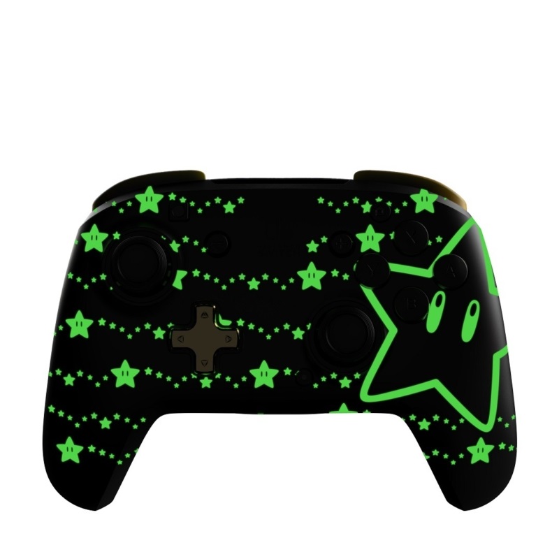 PDP 500-202-STGD Rematch Glow Nintendo Switch/OLED/Switch 2 vezeték nélküli Super Stars Glow in the Dark kontroller