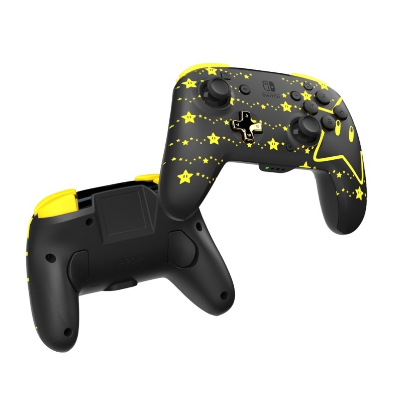 PDP 500-202-STGD Rematch Glow Nintendo Switch/OLED/Switch 2 vezeték nélküli Super Stars Glow in the Dark kontroller