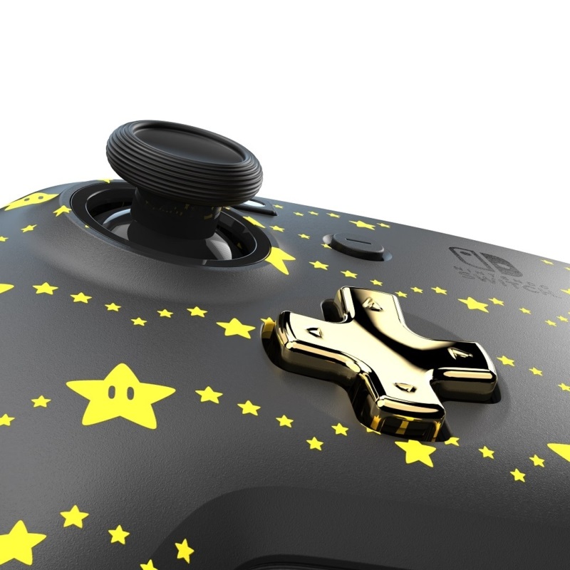 PDP 500-202-STGD Rematch Glow Nintendo Switch/OLED/Switch 2 vezeték nélküli Super Stars Glow in the Dark kontroller