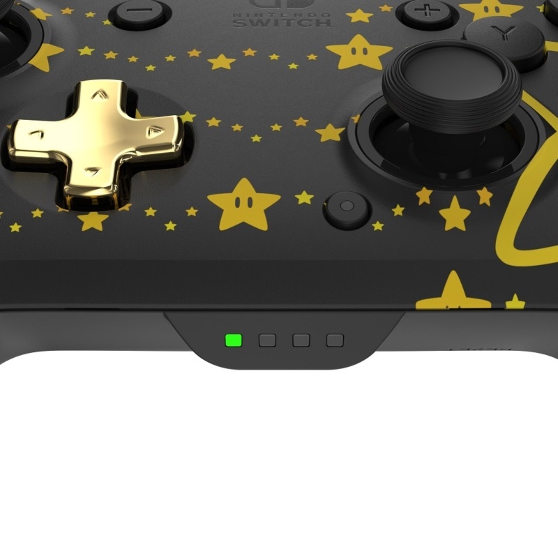 PDP 500-202-STGD Rematch Glow Nintendo Switch/OLED/Switch 2 vezeték nélküli Super Stars Glow in the Dark kontroller