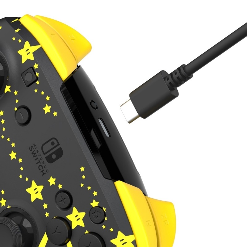 PDP 500-202-STGD Rematch Glow Nintendo Switch/OLED/Switch 2 vezeték nélküli Super Stars Glow in the Dark kontroller