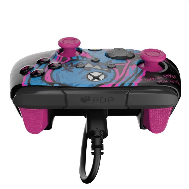 PDP 049-023-CDMP Rematch Glow Xbox One/Series X|S/PC vezetékes Call of Duty: Mister Peeks Glow in the Dark kontroller