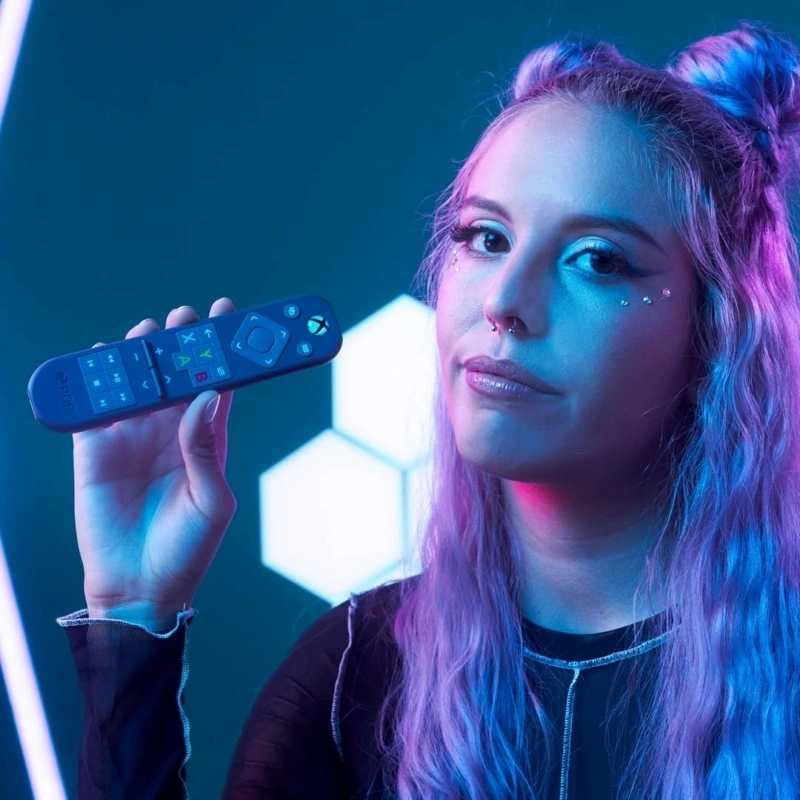 PDP Solis, Xbox Series X|S / Xbox One USB Type-C napelemes fekete konzol távirányító