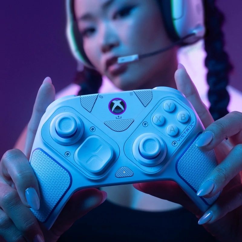 PDP 049-002-WH Victrix Pro BFG Xbox Series X|S/PC/Xbox One vezeték nélküli fehér eSport kontroller