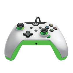 PDP 049-012-WG Xbox Series X|S/Xbox One/PC 3,5 mm audio vezetékes neon fehér kontroller
