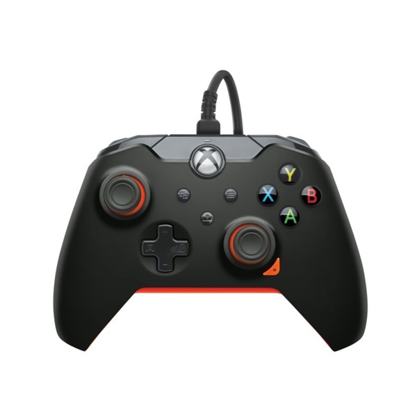 PDP 049-012-GO Xbox Series X|S/Xbox One/PC Atomic Black fekete vezetékes kontroller