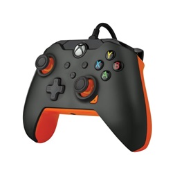 PDP 049-012-GO Xbox Series X|S/Xbox One/PC Atomic Black fekete vezetékes kontroller