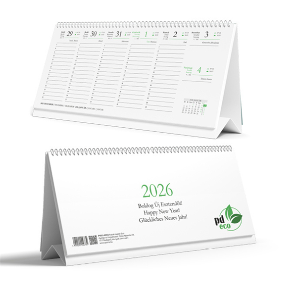 PD Eco 2026 asztali naptár