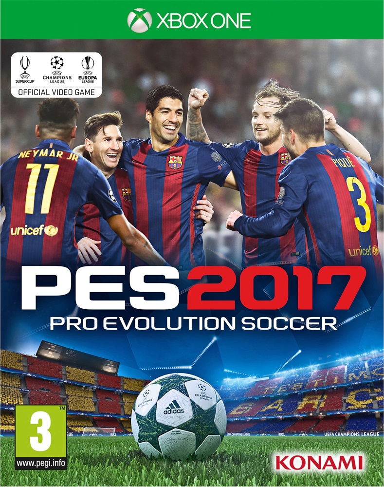PES 2017 Xbox One játékszoftver (Újszerű)