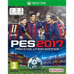 PES 2017 Xbox One játékszoftver (Újszerű)