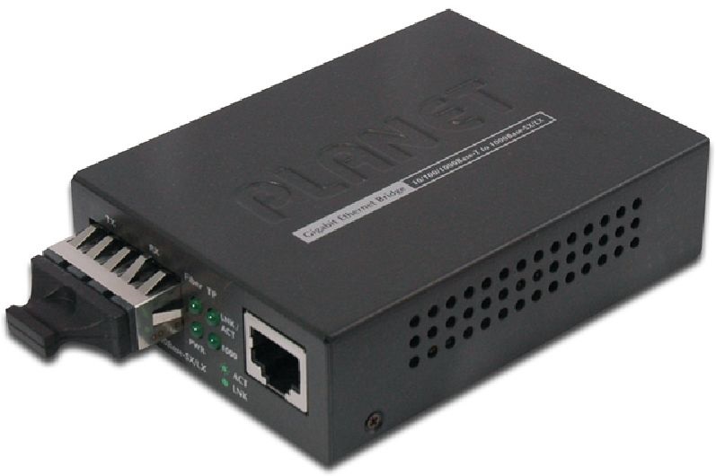 PLANET GT-802 MM GbE LAN (RJ45-SC) média konverter