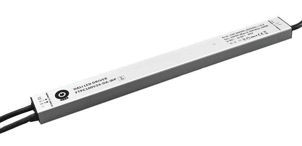 POS POWER FTPC100V24-DA-WP 24V/4.17A 100W IP67 DALI vízálló LED tápegység
