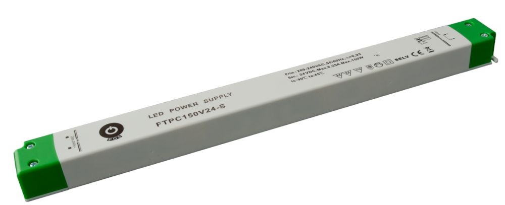 POS POWER FTPC150V24-S 24V/6.25A 150W IP20 vékony LED tápegység