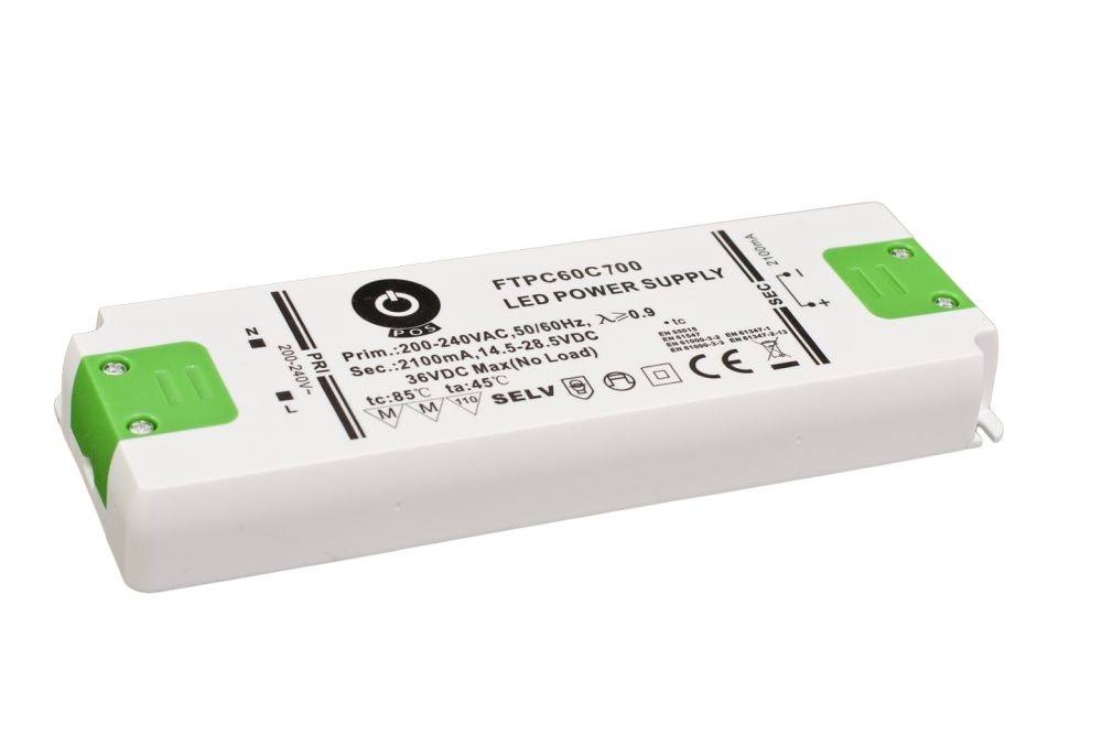 POS POWER FTPC60C700 700mA/43~86VDC 60,2W IP20 LED tápegység