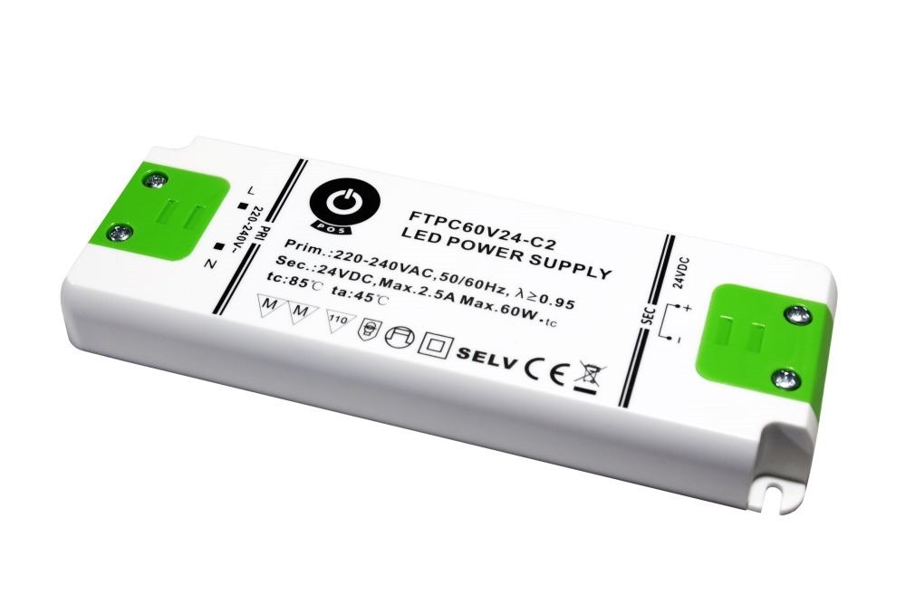 POS POWER FTPC60V24-C2 24V/2.5A 60W IP20 LED tápegység
