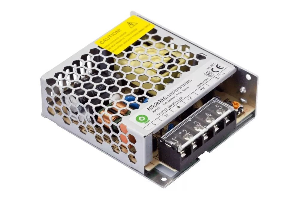 POS POWER POS-50-24-C 24V/2.2A 52,8W IP20 fém házas LED tápegység
