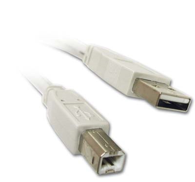 PRC USB 2.0 A- USB 2.0 B 3m  kábel
