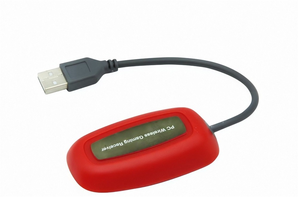 PRC PRCX360PCWLSSR vezeték nélküli Xbox 360/PC USB adapterrel piros kontroller