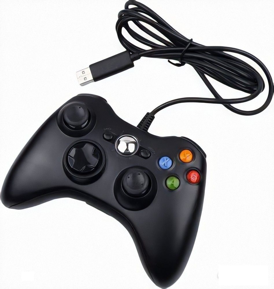PRC PRCX360WRDBK Xbox 360/PC vezetékes fekete kontroller