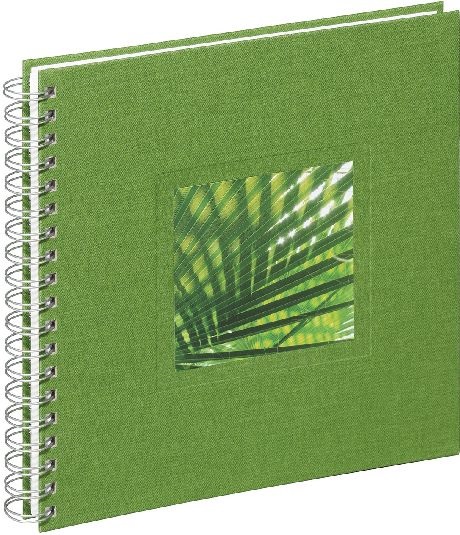 Pagna Nature Palm 24x25cm szövet spirálos zöld fotóalbum