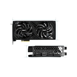 Palit GeForce RTX 4060 Dual nVidia 8GB GDDR6 128bit PCIe videókártya