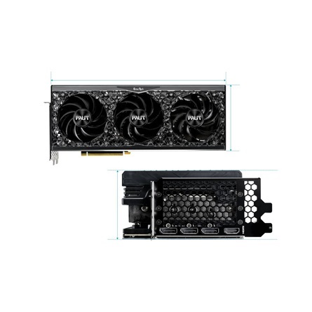 Palit GeForce RTX 4070 Ti GameRock nVidia 12GB GDDR6X 192bit PCIe videókártya